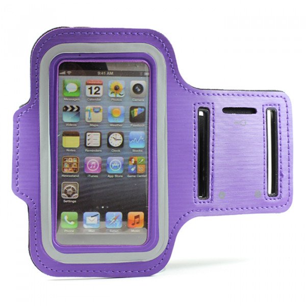 Wholesale iPhone 5S 5C 5 4S 4 Sports Armband (Purple)